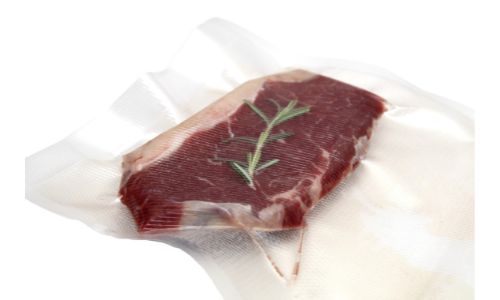 steak in zip bag